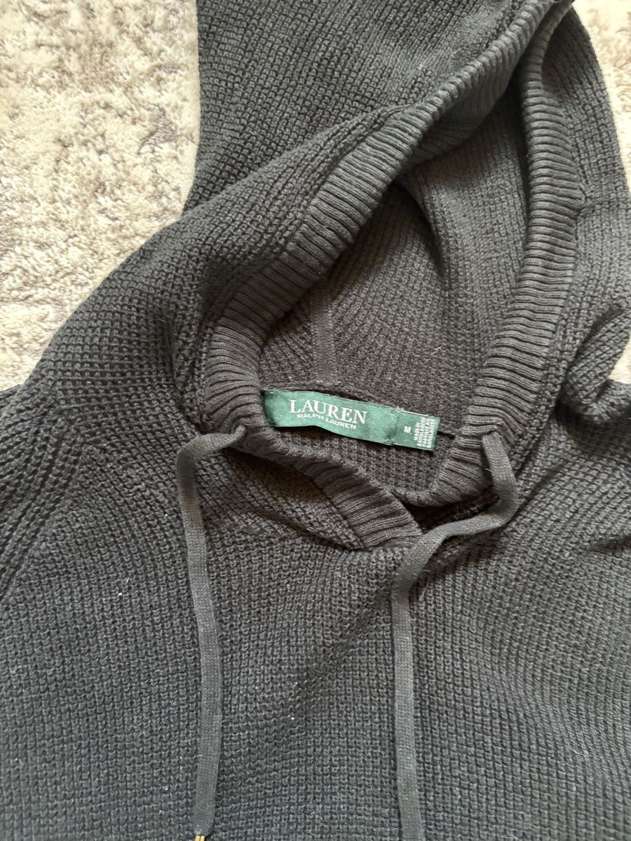 Maglioni & Felpe: Ralph Lauren Damen Strickpullover mit Kapuze, Schwarz, Gr. M – Usato da Flüh venduto da dam_95q7 1