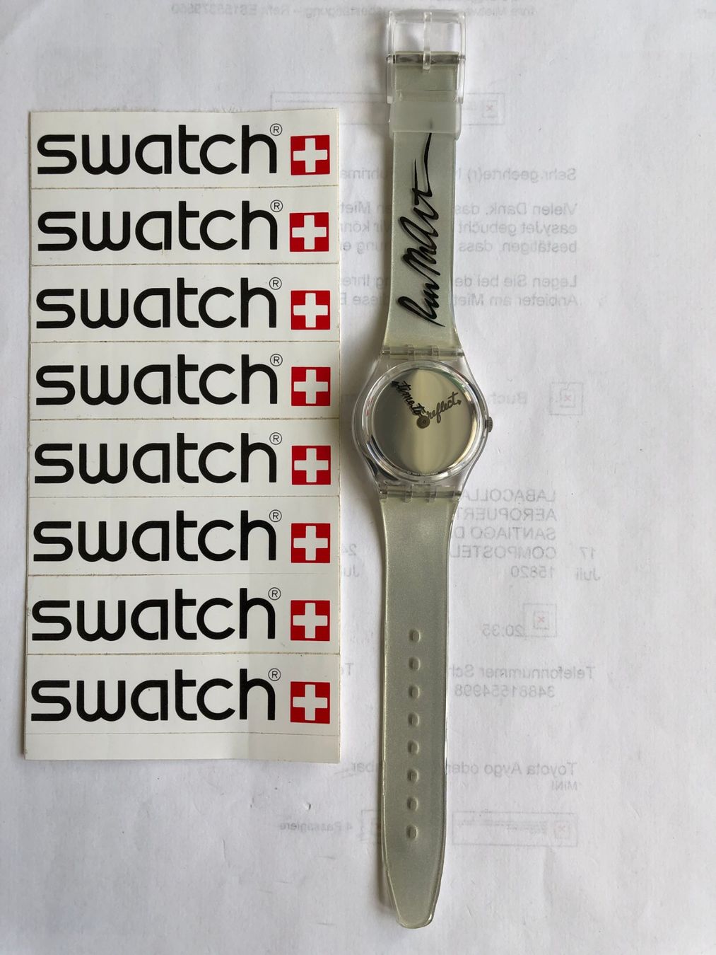 Swatch Orologi: Swatch Gent TIME TO REFLECT von 1995 – Nuovo (secondo la descrizione) da Biel/Bienne venduto da winnertaco