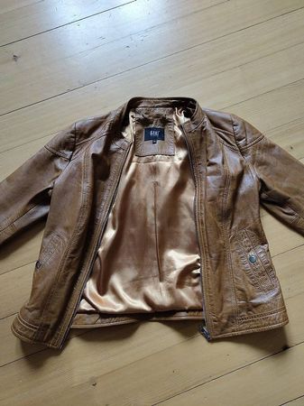 Schöne Lederjacke Grösse 38