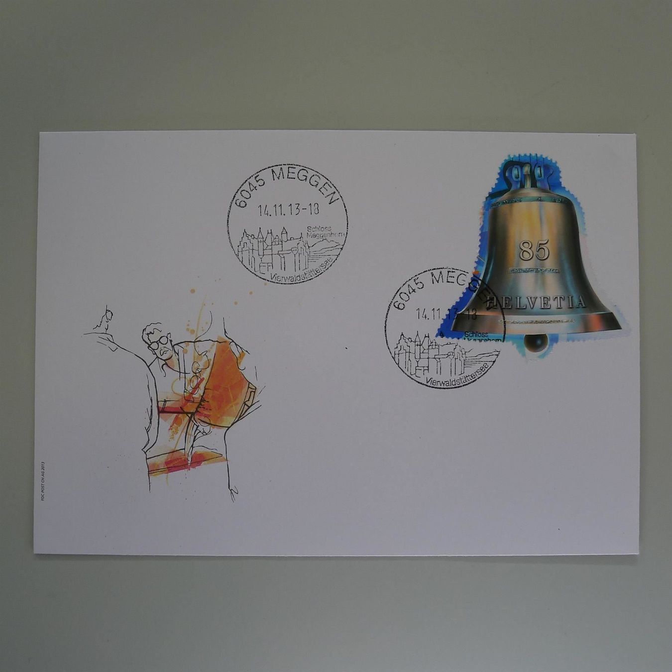 Alle Briefmarken: 27 Briefe moderne Blocks + Ausschnitte inkl. Goldbriefmarke – Gebraucht aus Sursee von Luzernerraute 8