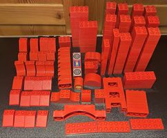  rote Lego-Duplo Steine 