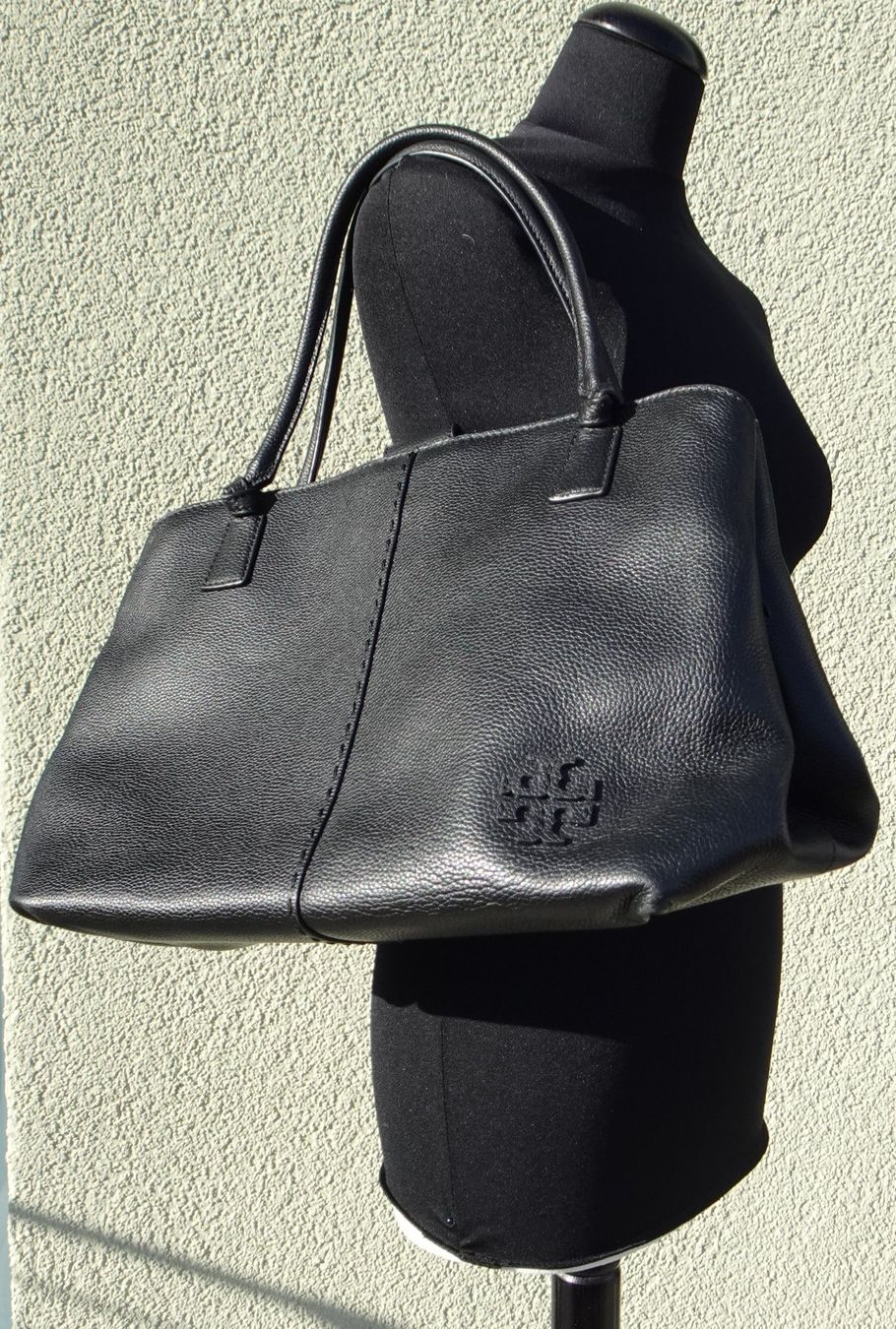 Tory Burch Borse da donna: Tory Burch Handtasche Leder schwarz – Usato da Winterthur venduto da blumeblau77 5