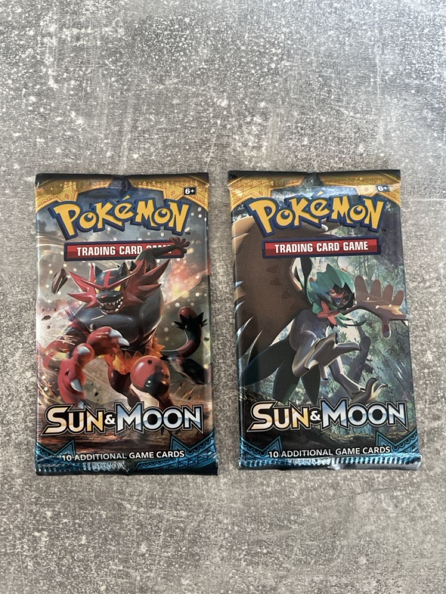Pokémon Sammelbilder & Trading cards: Sun & Moon Booster 2stk – Neu und originalverpackt aus Orpund von Dp2k01l