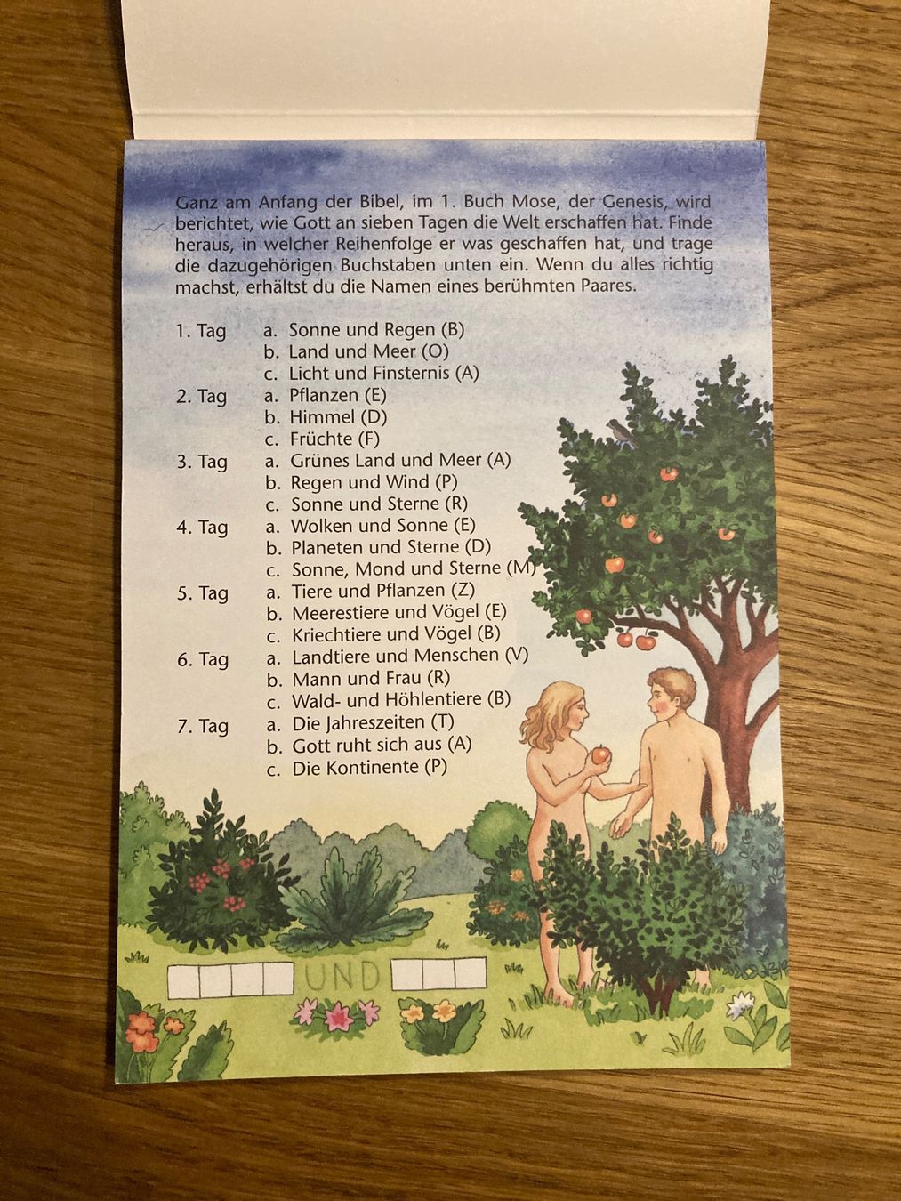 Libri: Bibel-Rätsel (ars Edition) – Nuovo (secondo la descrizione) da Winterthur venduto da Quilterin 2