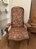 Eleganter Louis XV / Rokoko-Revival Armlehnstuhl (Fauteuil)