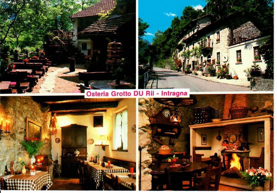 Cartoline postali: Osteria Grotto du Rii - Intragna – Usato da Hochdorf venduto da Ziegel-16