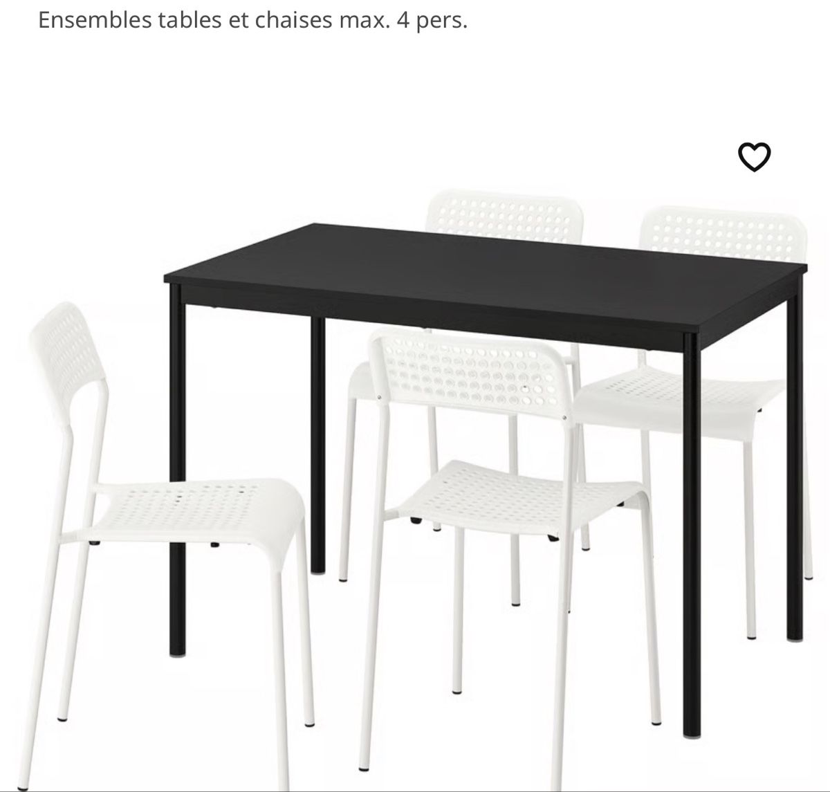 Tische: table noir 110x67cm bon état – Gebraucht aus La Tour-de-Peilz von mar_l5z6 2
