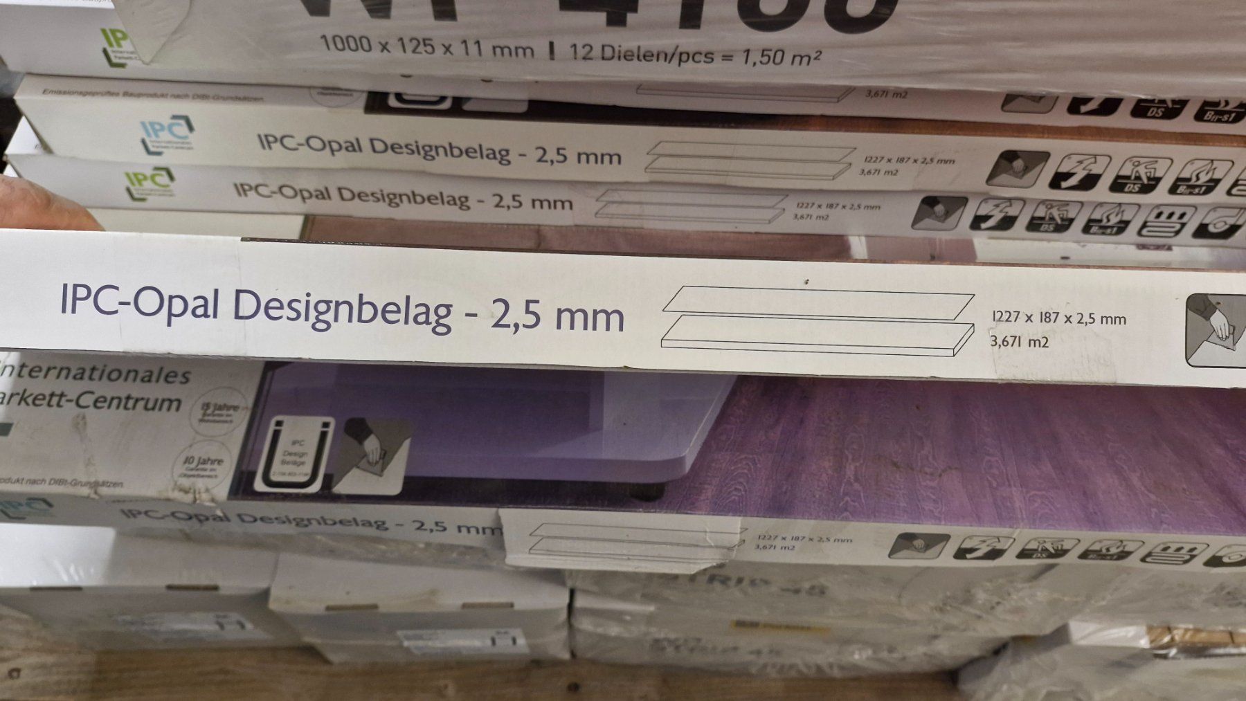 Pareti & Soffitti: Designbodenbelag IPC-Opal Eiche Natur Neu! – Nuovo e nell'imballaggio originale da Dorf venduto da Zur-Lingg 3