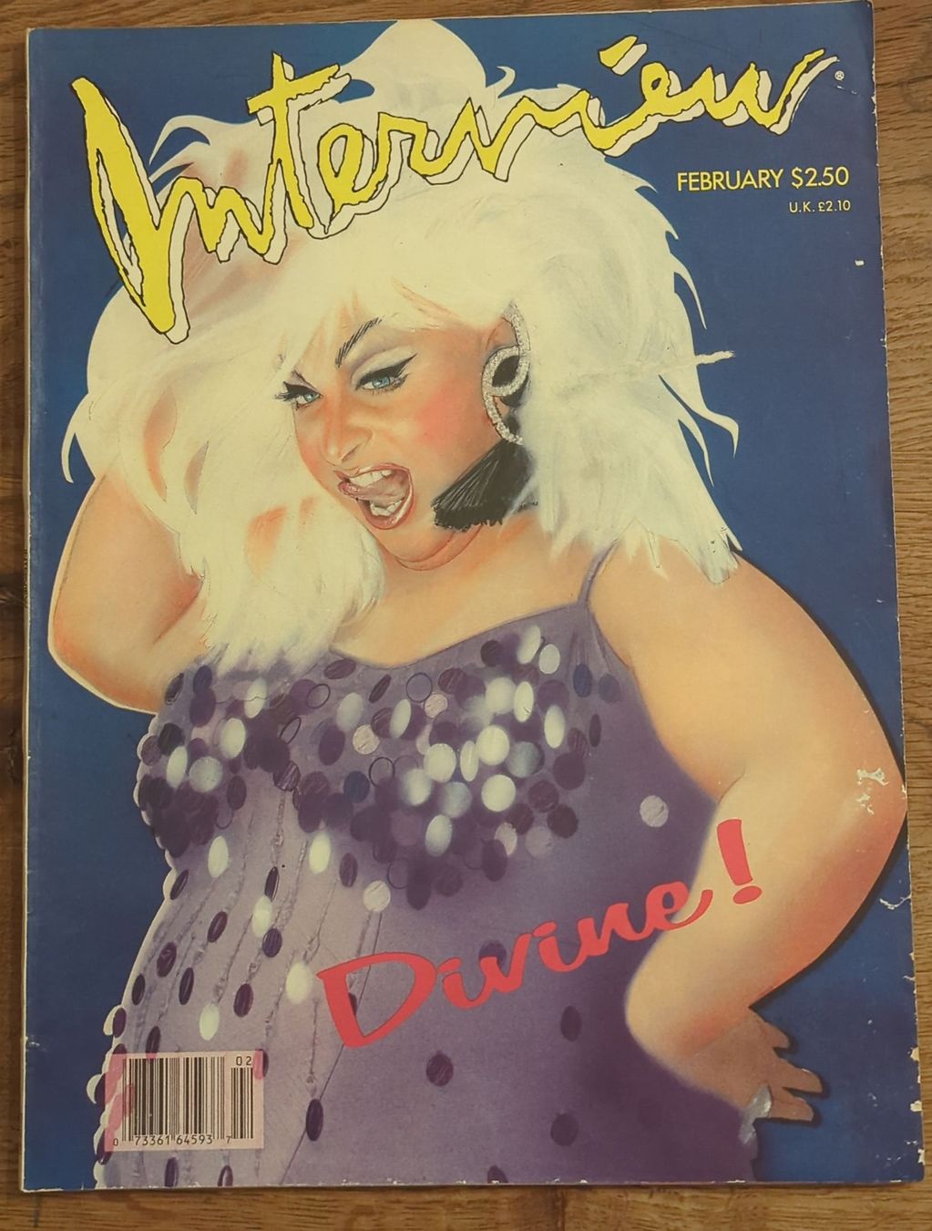Riviste & Magazine: Magazine Interview, Divine, rare, collection – Usato da BERN venduto da JeremBern