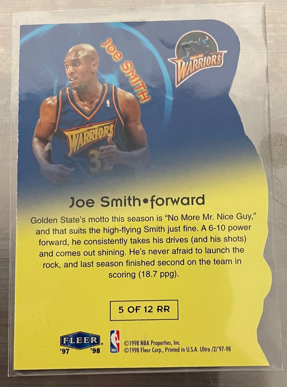 Nba Sammelbilder & Trading cards: NBA Joe Smith Rim Rockers Card – Neu (gemäss Beschreibung) aus Muttenz von joba23 1