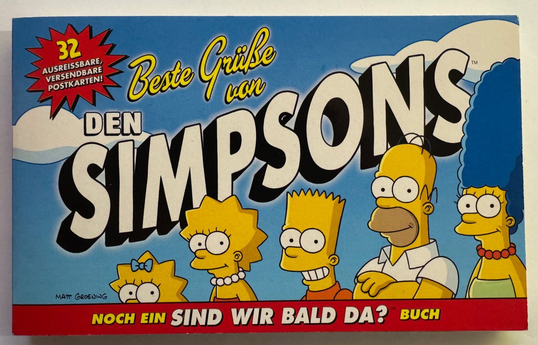 Fumetti: SIMPSONS Postkartenbuch mit 32 ausreissbare Postkarten ! – Nuovo (secondo la descrizione) da Hedingen venduto da Wowi