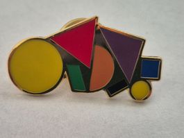 UBS geometrische, farbige Formen   -     Pin