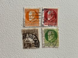 SALE ! Lot Bayern Briefmarken ab 1.50 CHF (Gratis-Versand)