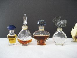 4 alte Guerlain Parfüm Flakon Miniaturen – Lot Mini alt