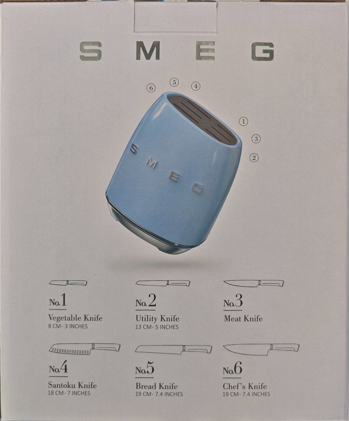 Altro in Decorazioni & Accessori: SMEG Messerblock im Retro-Stil, ungebraucht. – Nuovo e nell'imballaggio originale da Rüti ZH venduto da Sarah0406 2