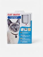 Cat Mate Electromagnetic Cat Flap, White New