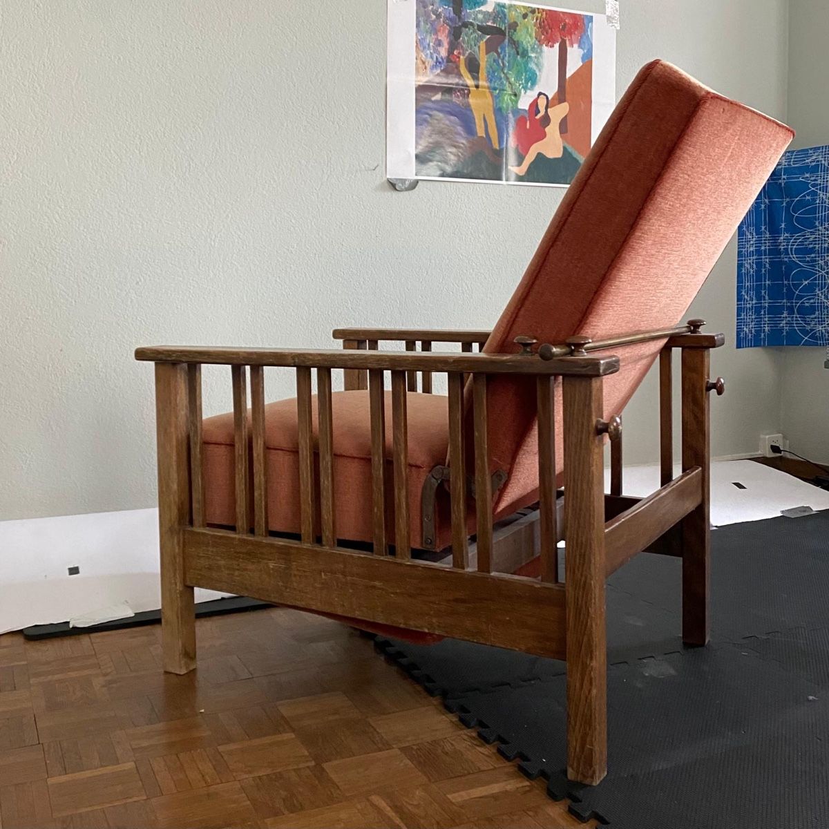 Poltrone: Vintage Baushaus Oak Armchair – Usato da Zürich venduto da daria_m 8