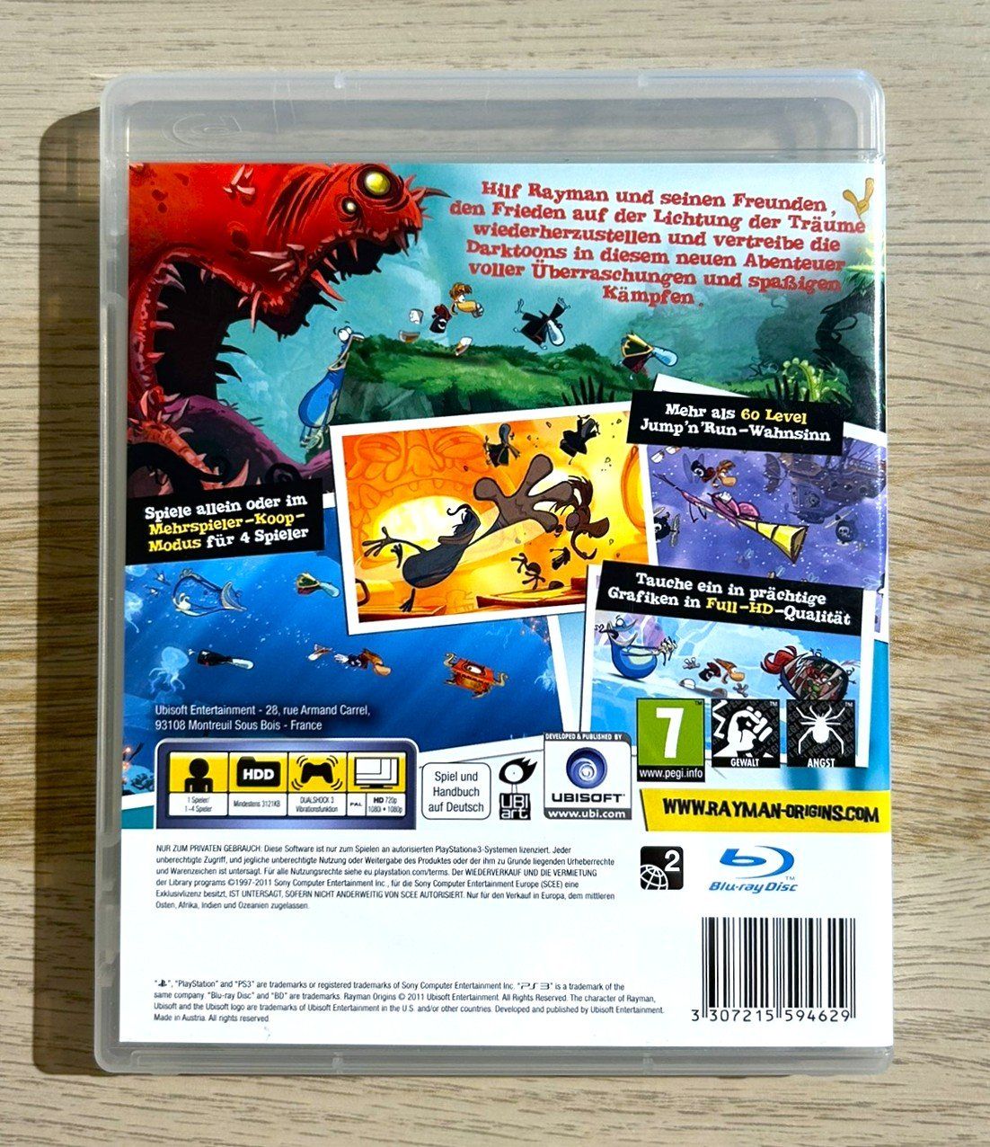 Sony Giochi: Rayman Origins PS3 – Usato da St. Gallen venduto da Alpine.Arcade 1