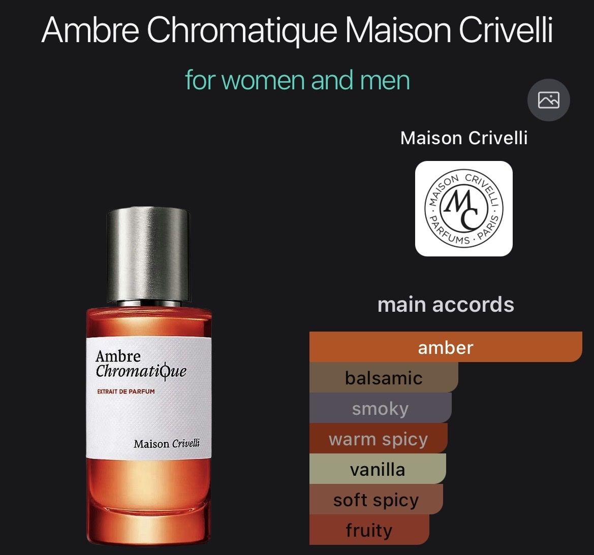 Profumi & Eau de Toilette: NICHE - EXDP 2 x 1,5ml Maison Crivelli – Nuovo e nell'imballaggio originale da Genève venduto da StaceyH 2