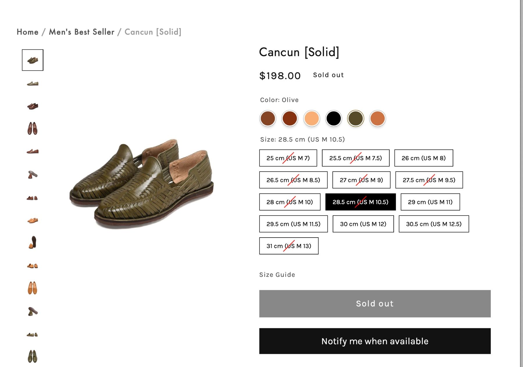 Scarpe da uomo: Chamula Cancun (Olive)(Neu) – Usato da Zürich venduto da analogeschatzkiste