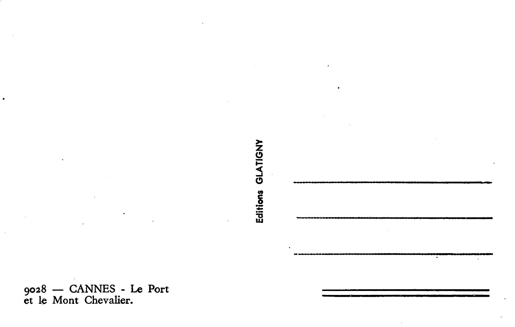Ansichtskarten: 3x Cannes, La Cote d'Azur – Gebraucht aus Ottikon b.Kemptth. von Neptun1974 1