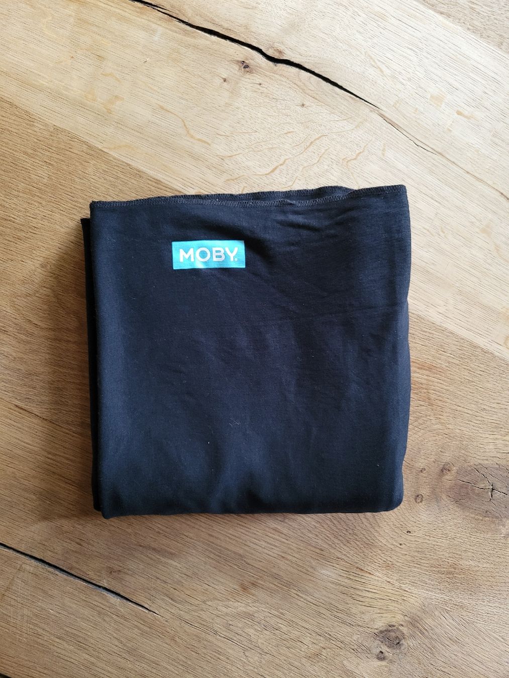 Moby Wrap Marsupi portabebè: Moby Wrap Tragetuch midnight Schwarz, top Zustand – Usato da Oberdiessbach venduto da Sathory 1