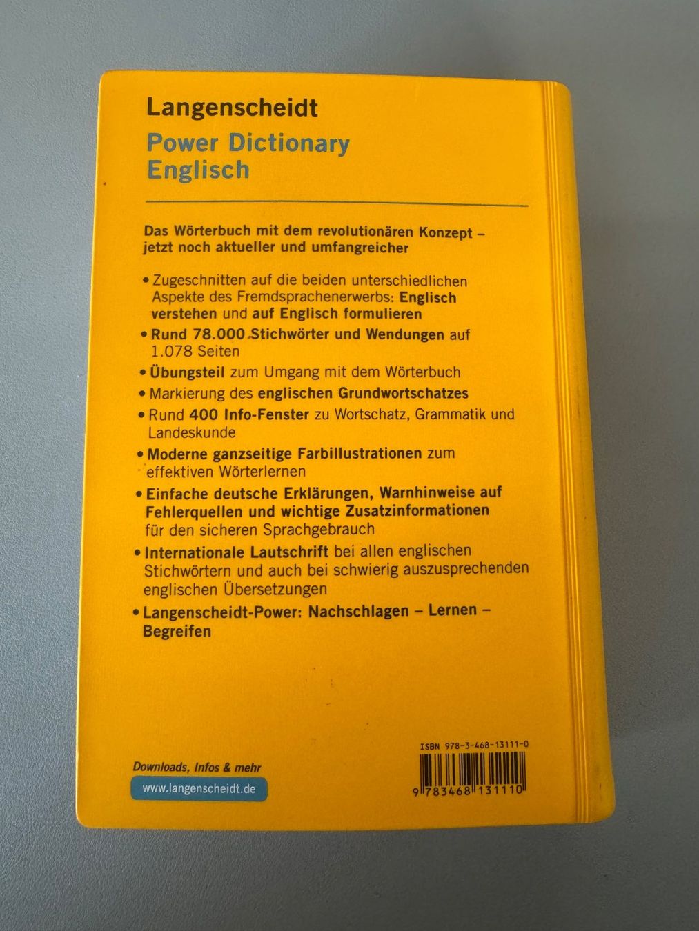 Bücher: Langenscheidt Power Dictionary Englisch Deutsch – Gebraucht aus Neukirch (Egnach) von muolen 1