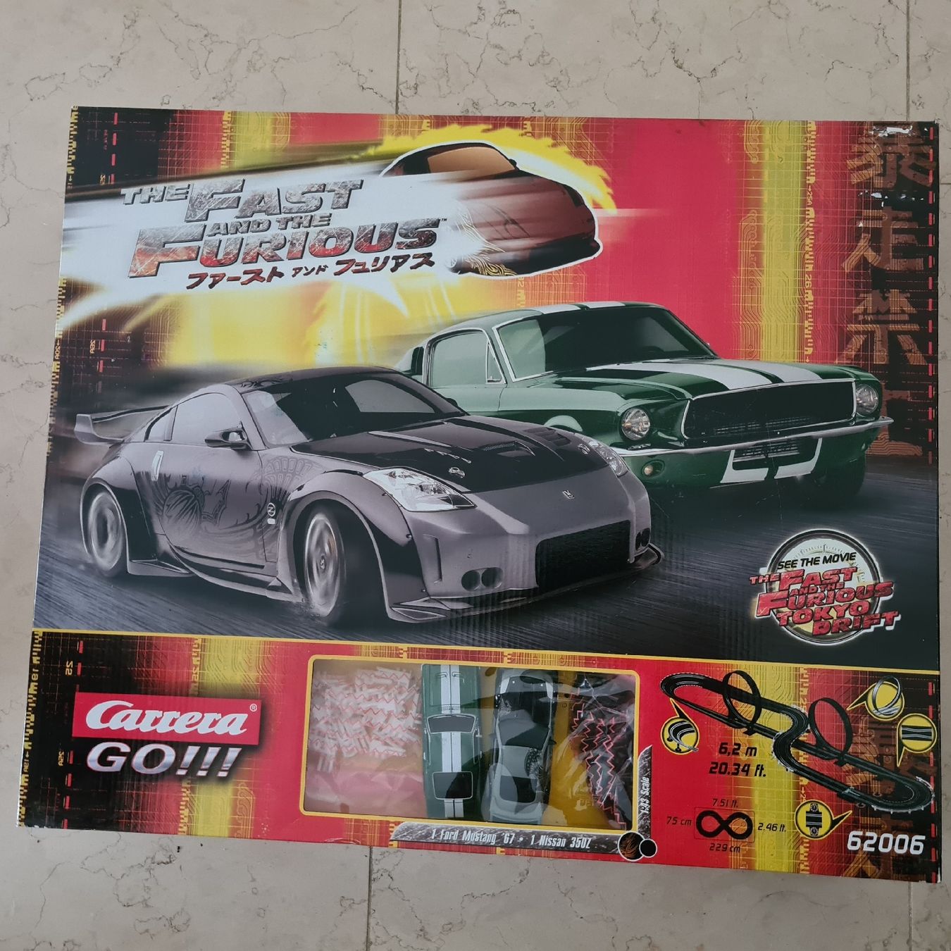Carrera Piste: carrera Go fast &the furious – Usato da Rheinfelden venduto da calla07