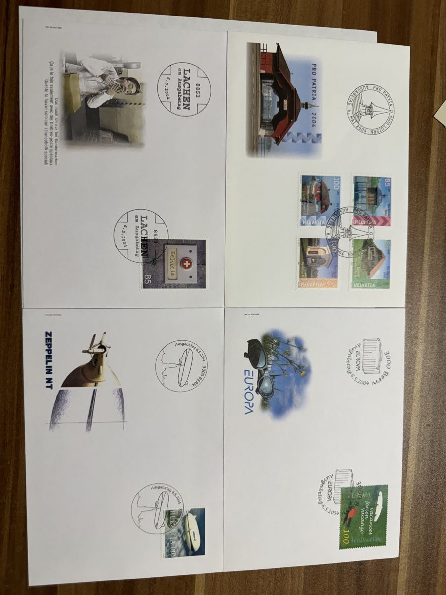 Tutti i francobolli: Brief 2004 Lausanne Olympia – Nuovo e nell'imballaggio originale da Bütschwil venduto da sof_p98b