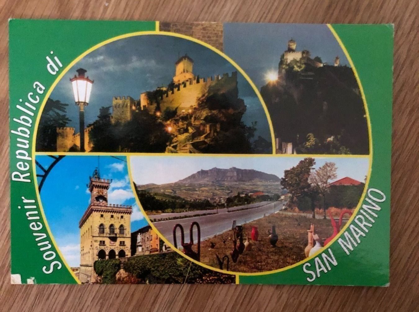 Cartoline postali: Ansichtskarte San Marino 1985 – Usato da Landquart venduto da interesse63
