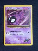 Pokemon Sabrina's Gastly 93/132 WOTC Gym Heroes EN