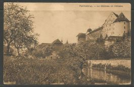 Carte P de 1912 ( Porrentruy / Le Château et l'Allaine )