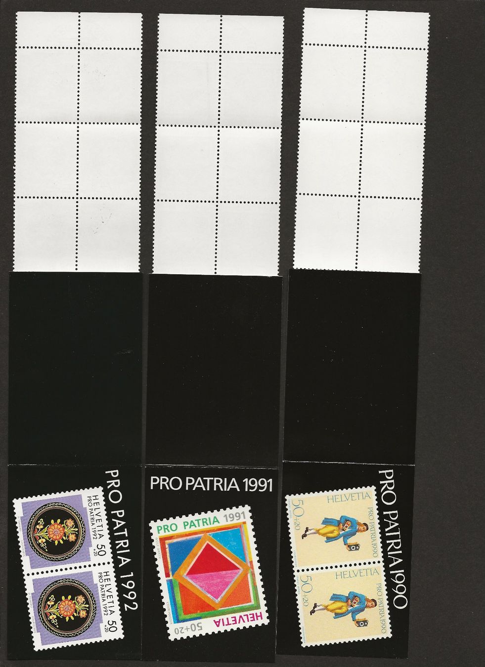 Alle Briefmarken: 1990 - 1995 Markenhefte Pro Patria Komplett FDC Kat. 155.- – Neu (gemäss Beschreibung) aus Baar von Saegi1 4