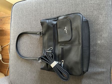 Borsa a spalla Angel Kiss nera