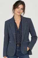 Blazer Zara Basic bleu gris taille M