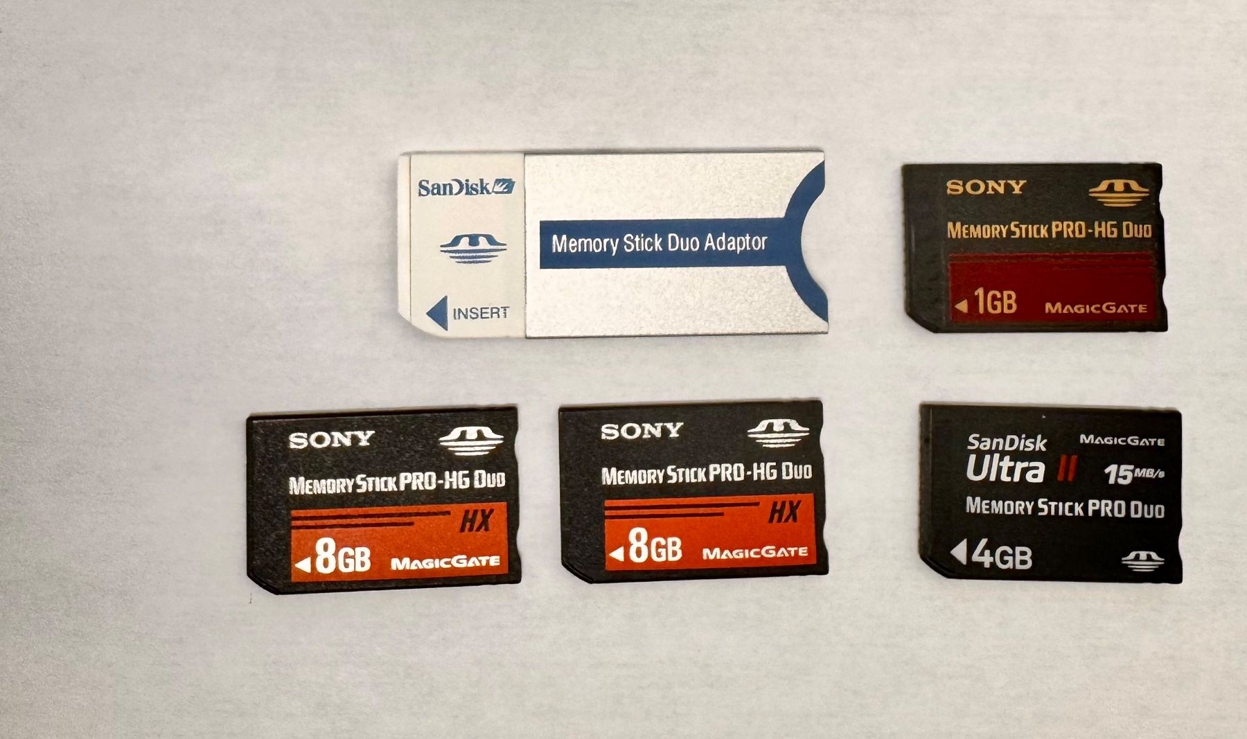 Sony Schede di memoria: Sony Memory Sticks Pro 8,4,1 GB – Usato da Hermetschwil-Staffeln venduto da Mobile2013 1
