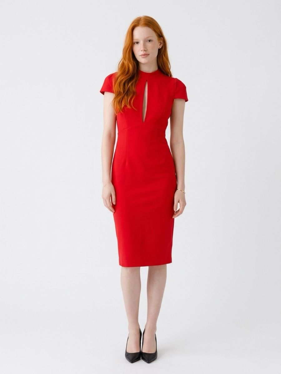 Vestiti: Robe rouge moulante – Usato da Uvrier venduto da dan_kk2z 1