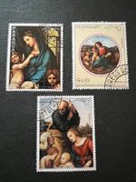 PARAGUAY - 1982 RAPHAEL PAINTINGS CHRISMAS  gest. (E939)