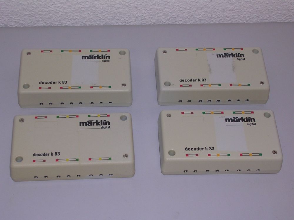 Märklin 6083 K83 Decoder 4 Stück (Gebraucht) in Beringen für CHF 44 ...