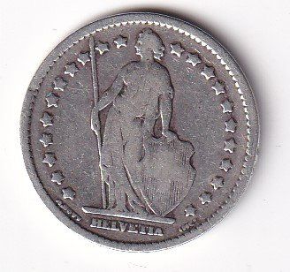 Tutti le monete: 1  Franken Schweiz 1898 rar – Usato da Neuchâtel venduto da karlpierrino 1