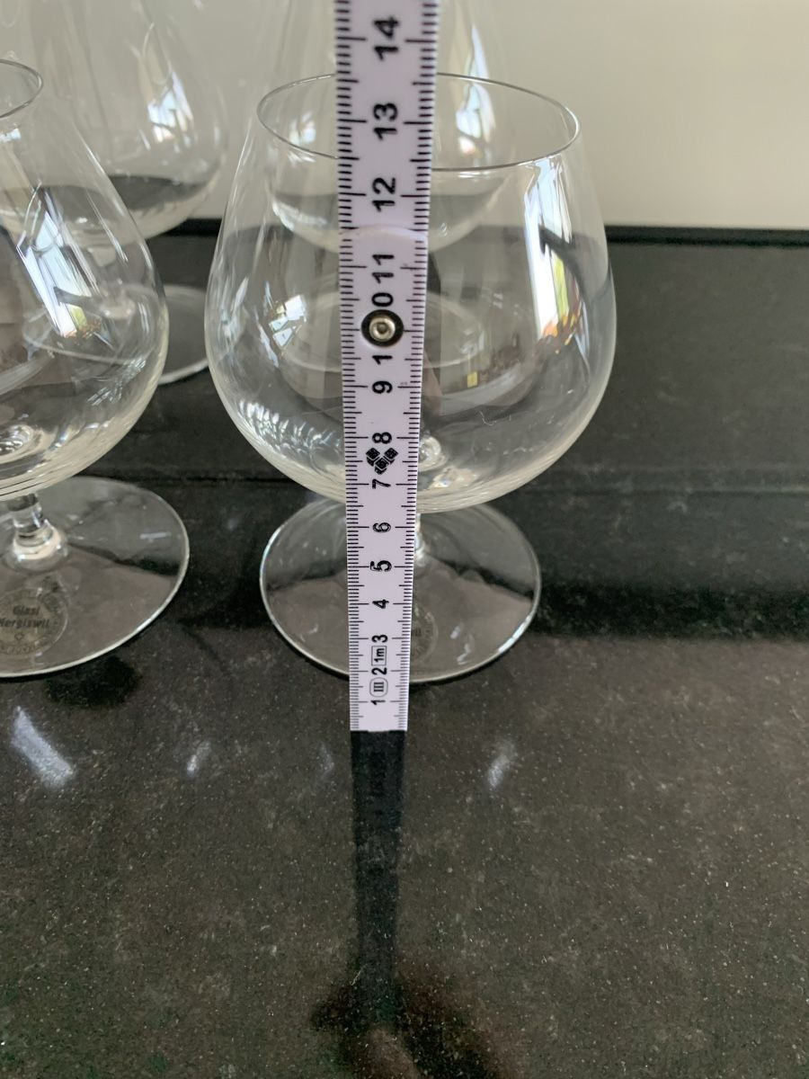 Glasi Hergiswil Bicchieri: 6 x Hergiswil Cognacglas – Nuovo e nell'imballaggio originale da Zug venduto da kuba1972 5