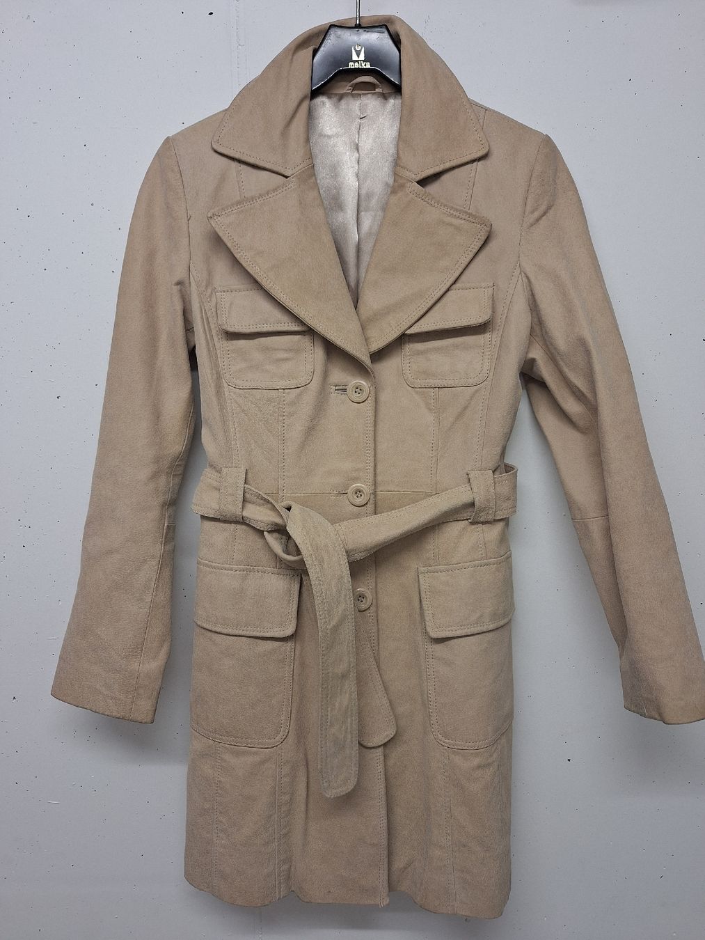 Cappotti: Ledermantel Beige, Gr. 40 – Usato da Brittnau venduto da Norge77