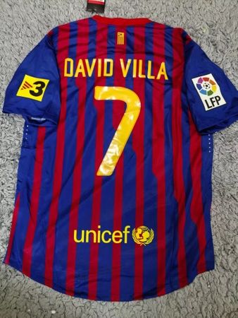 Barcelona Trikot David Villa, Saison 2011/2012, Grösse M