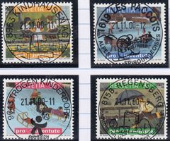 356-359 FD-Vollstempel vom Ort, 21.11.00