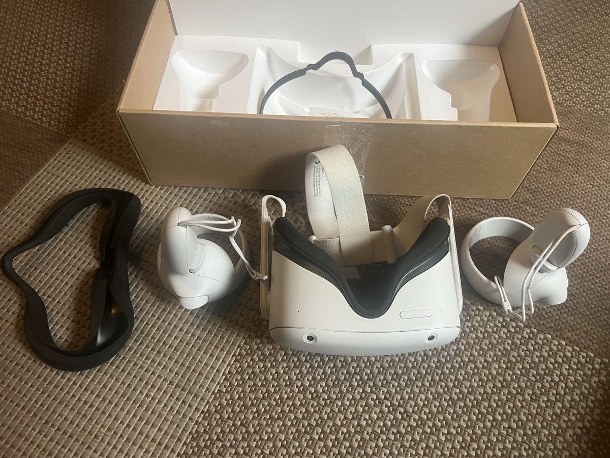 Meta Casco VR: Meta Quest 2 VR Headset (128G) - Immersive Gaming Experience – Usato da Genève venduto da Kkk137 2