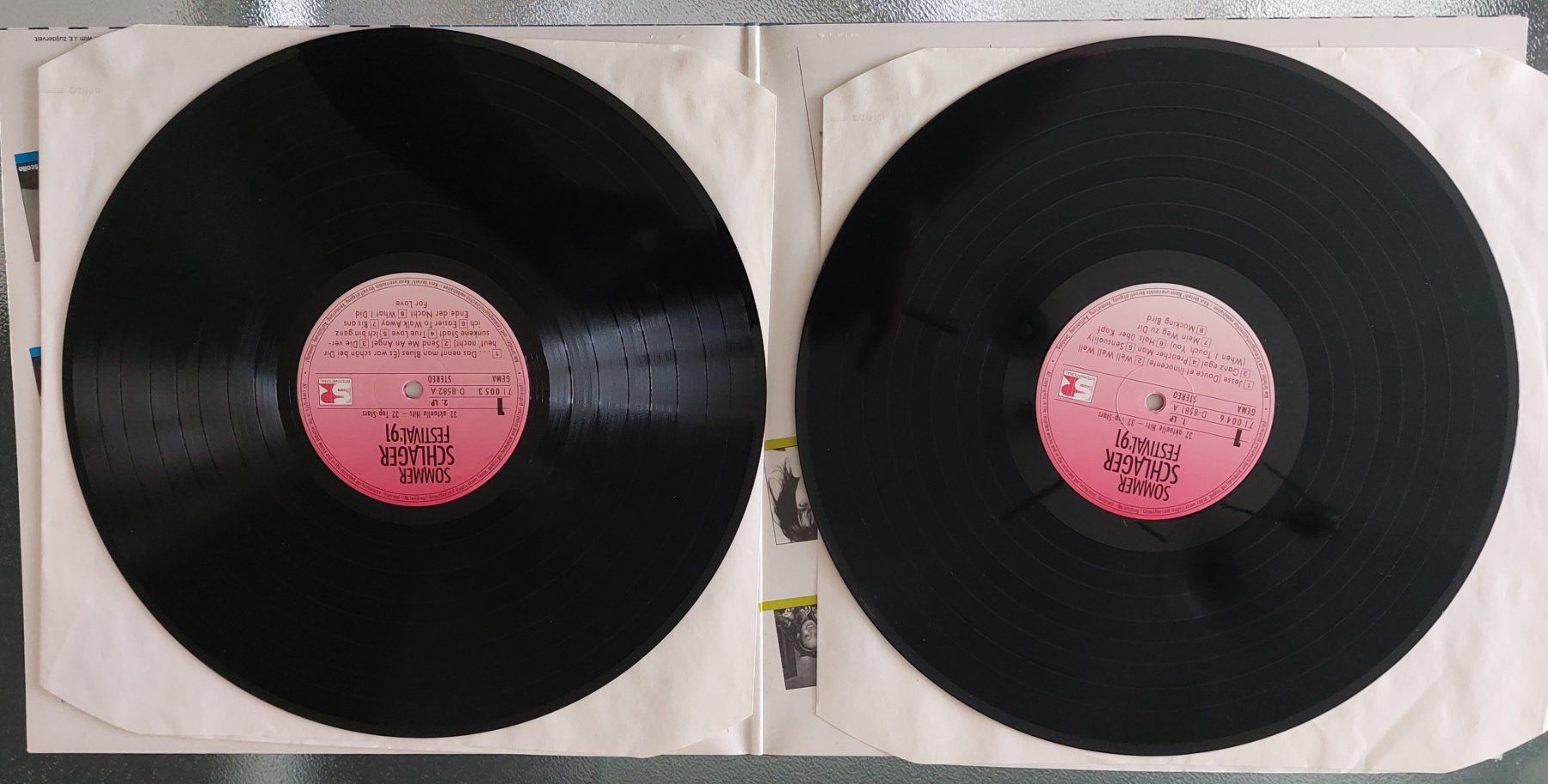 Schallplatten: 4 LP's - 68 Deutsche Schlager - 80er/90er – Gebraucht aus Rotkreuz von JustForSale 4