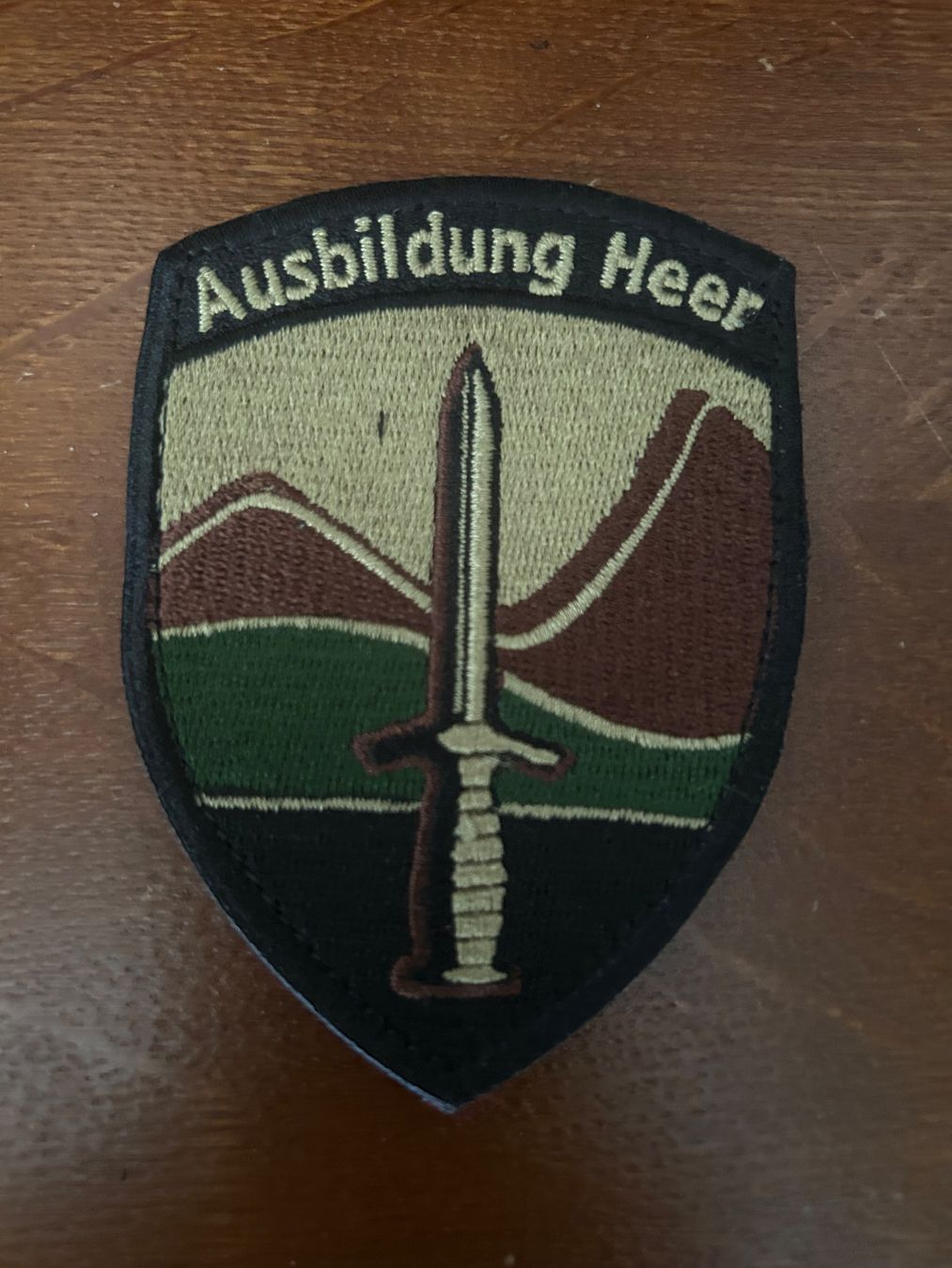 Schweizer Armee Patches: Patch Ausbildung Heer Schweizer Armee – Gebraucht aus Hausen am Albis von MACV62