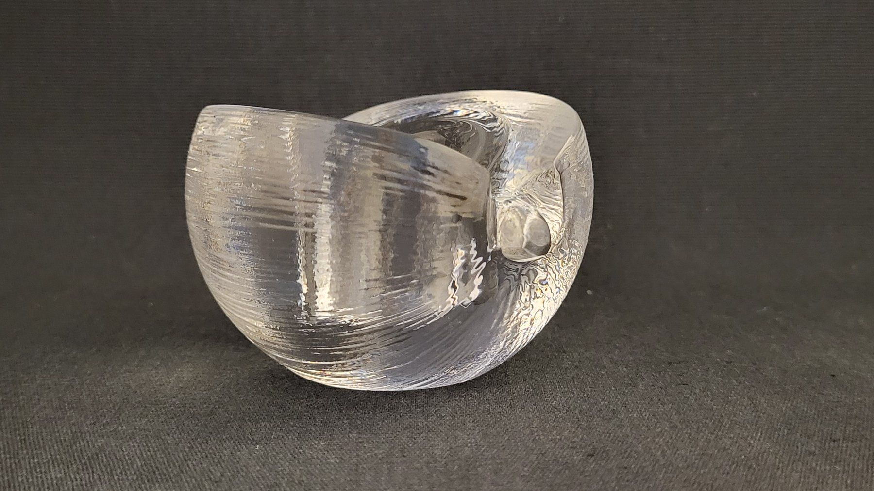 Kerzenständer: Massiver Glas-Kerzenständer – Gebraucht aus Basel von spinne02 5