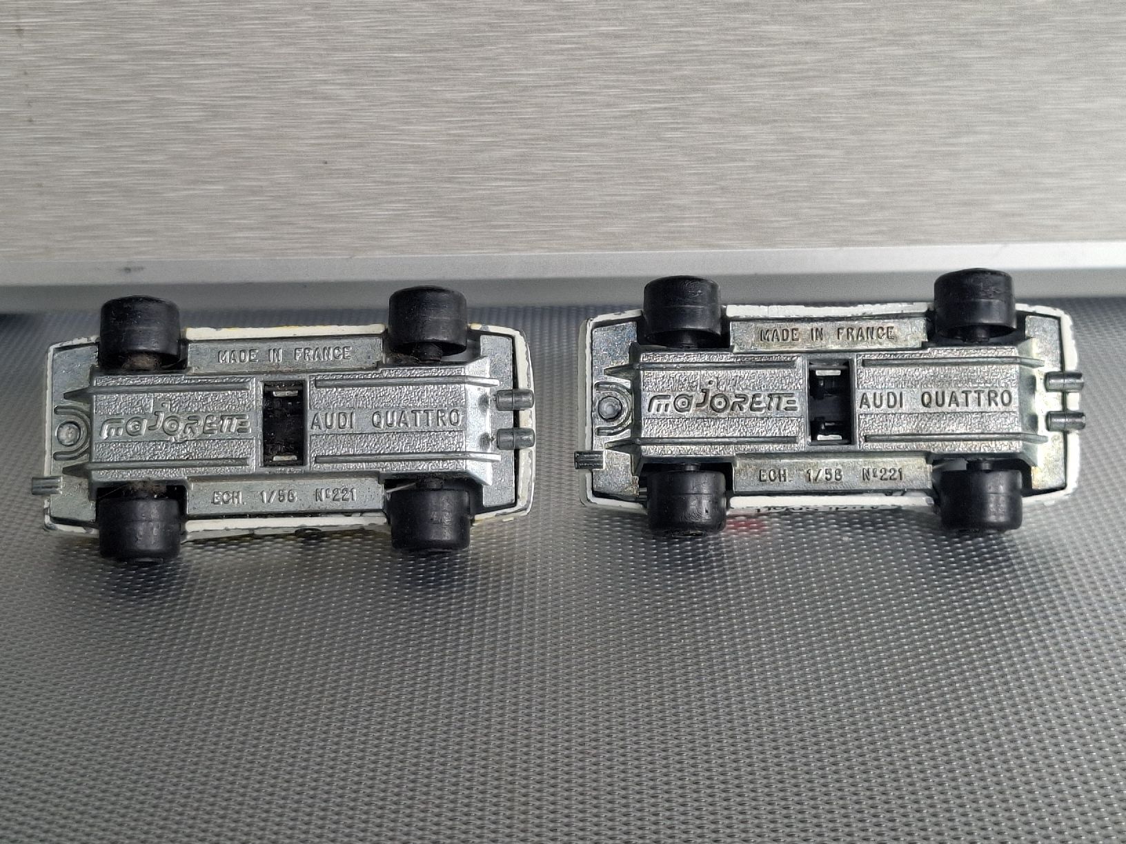 Majorette Modellautos: 2X MAJORETTE AUDI QUATTRO – Gebraucht aus Reinach BL von vwbora75 4