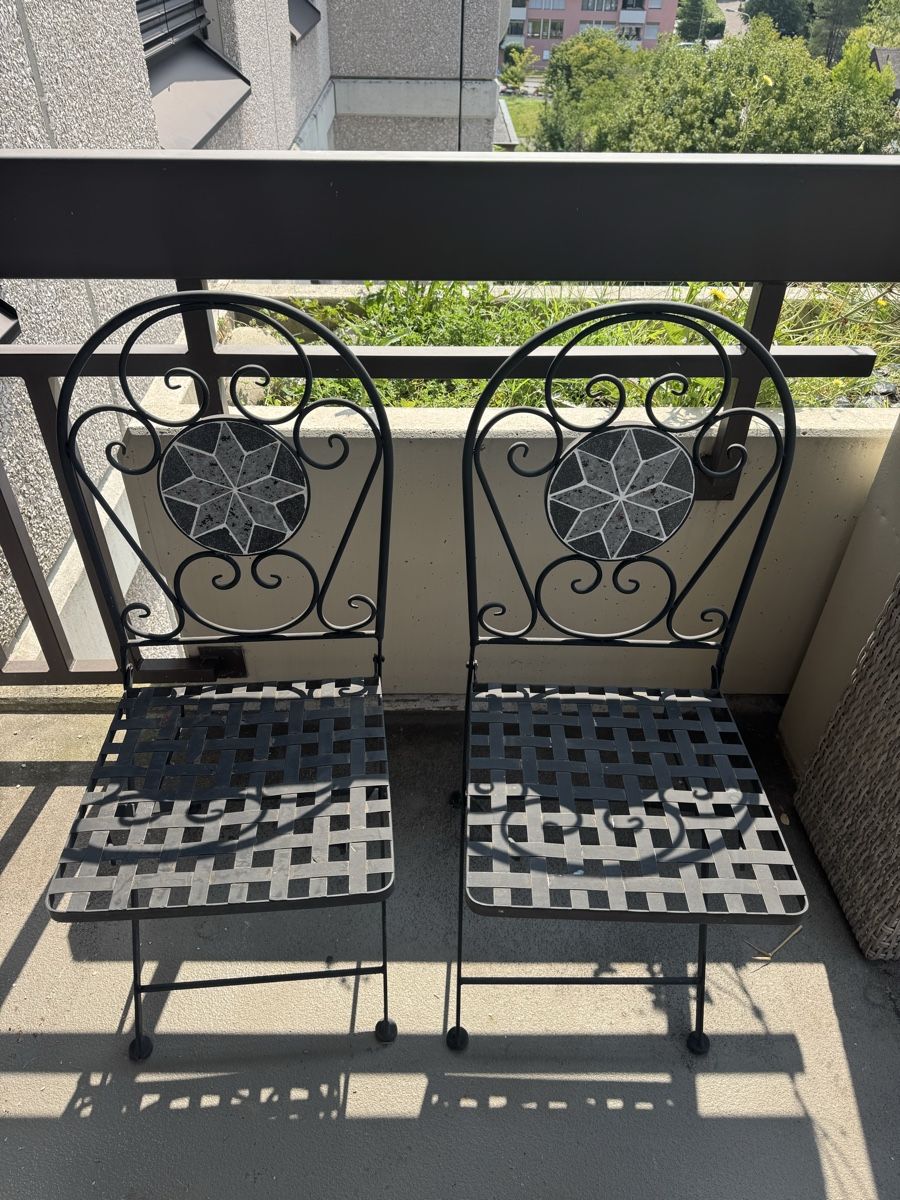Tischset: Bistroset - Mosaik-Tisch & 2 Stühle – Gebraucht aus Lachen SZ von Chiara_Rico_Nosiadek 2